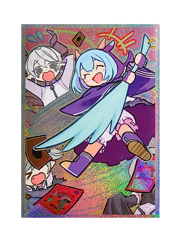 Kawaii Laundry Dragonmaid Glitter Holographic Card Sleeves