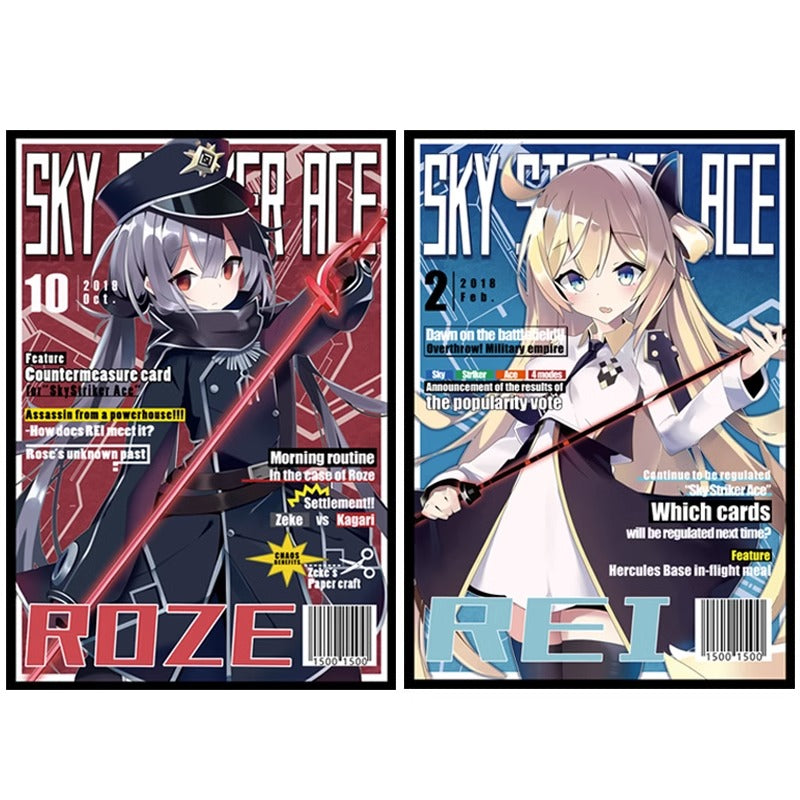 Sky Striker Raye & Roze Magazine Cover Card Sleeves Sky Striker Raye & Roze Magazine Cover Card Sleeves