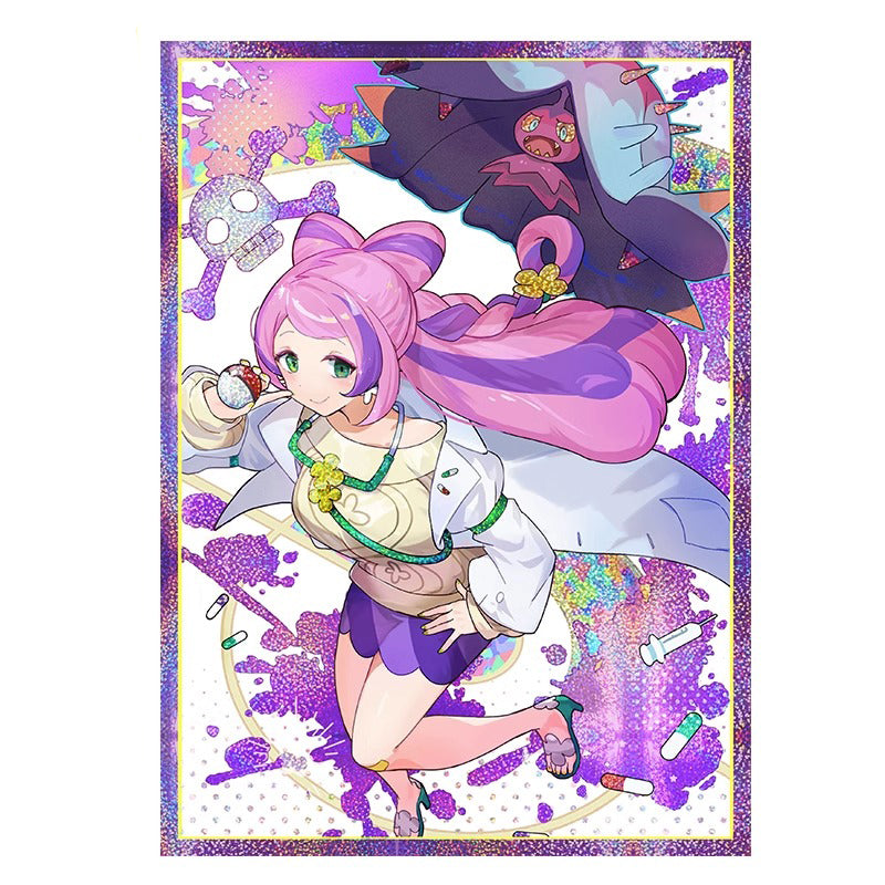 Pokemon Nurse Miriam & Mareanie Holographic Card Sleeves