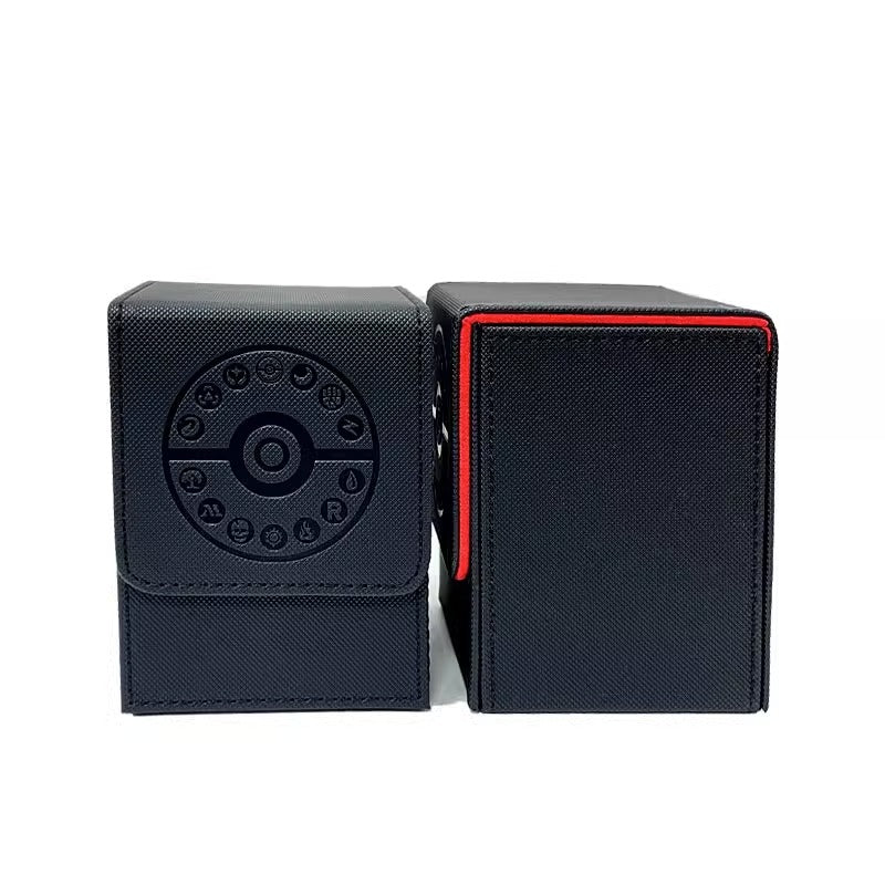Energies & Lands Engraved PU Leather Deck Box
