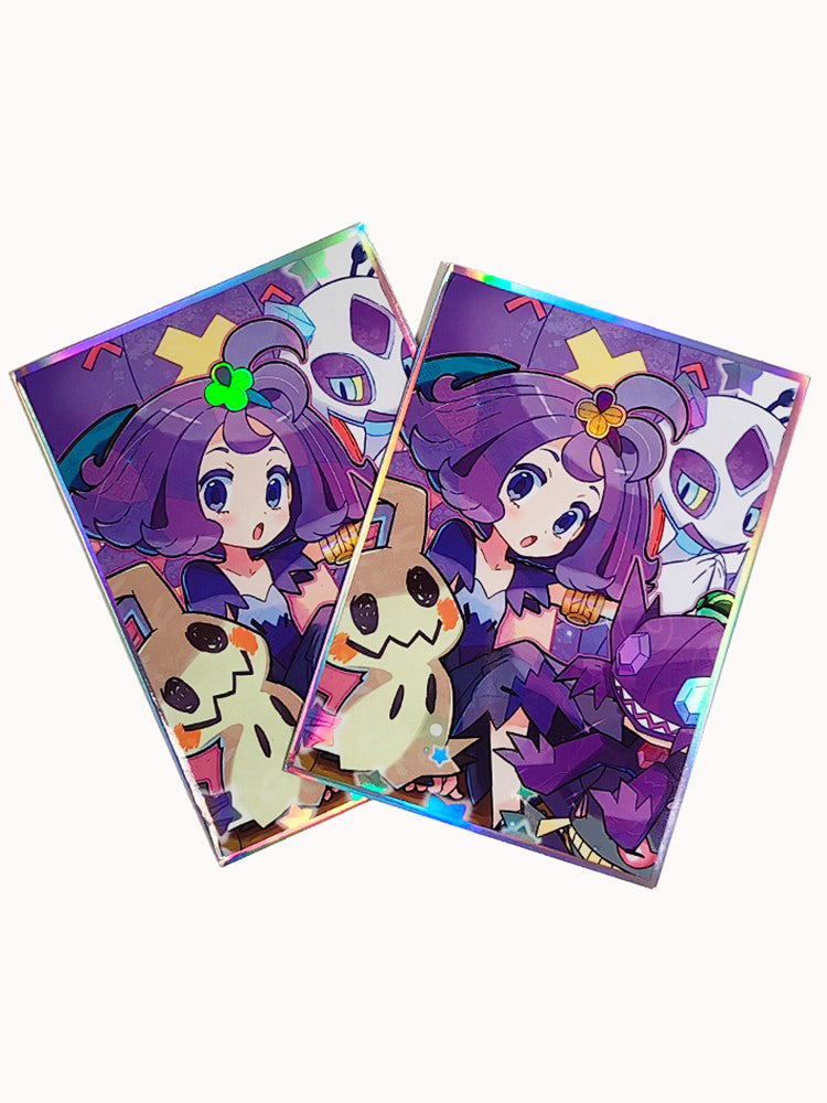 Acerola & Pokemon Holographic Card Sleeves Acerola & Pokemon Holographic Card Sleeves