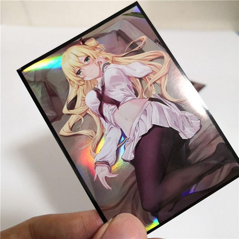 エンジェウーモン&レディデビモン ホログラムカードスリーブ