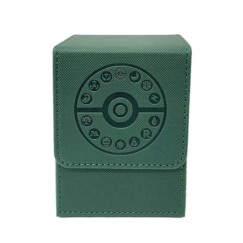 Energies & Lands Engraved PU Leather Deck Box