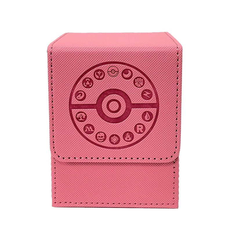 Energies & Lands Engraved PU Leather Deck Box