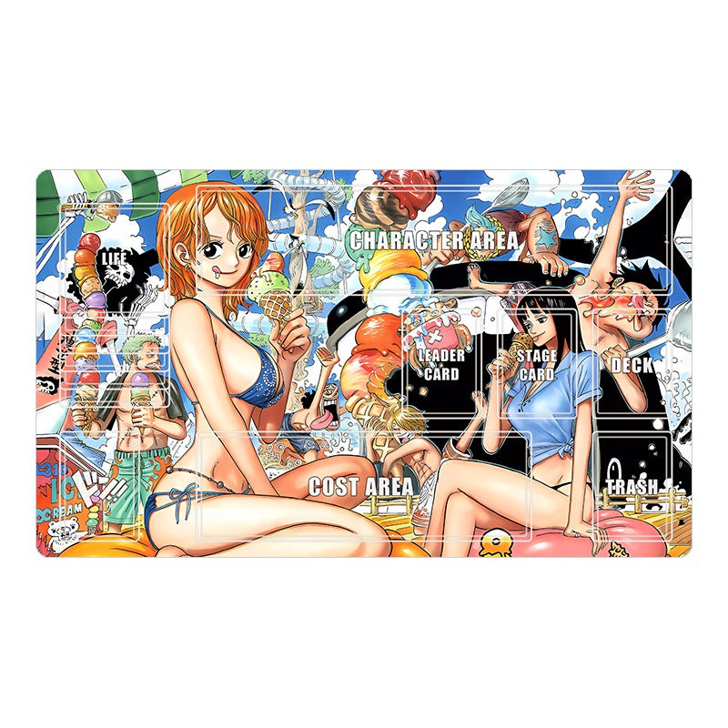 Straw Hats Ice Cream Time Premium Neoprene One Piece Playmat