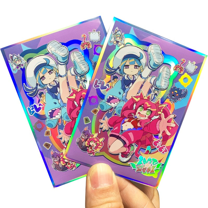 エンジェウーモン&レディデビモン ホログラムカードスリーブ