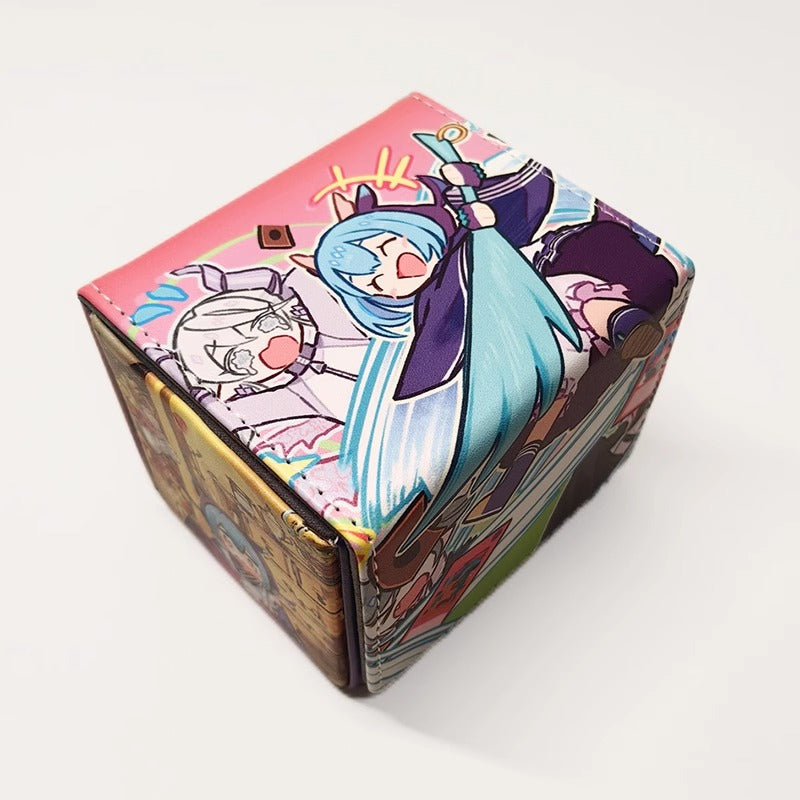 Cute Laundry Dragonmaid Yu-Gi-Oh! PU Leather Deck Box