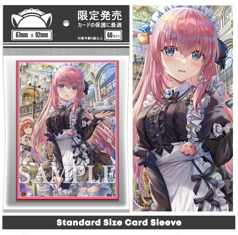 bocchi the rock card sleeves Bocchi the Rock Maid Costume Holographic Card Sleeves