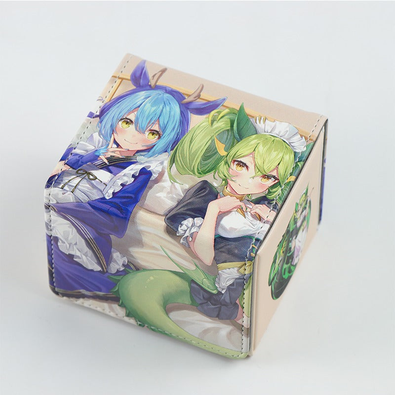 Yu-Gi-Oh Dragonmaid PU Leather Deck Box Kado Supplies Yu-Gi-Oh Dragonmaid PU Leather Deck Box Kado Supplies