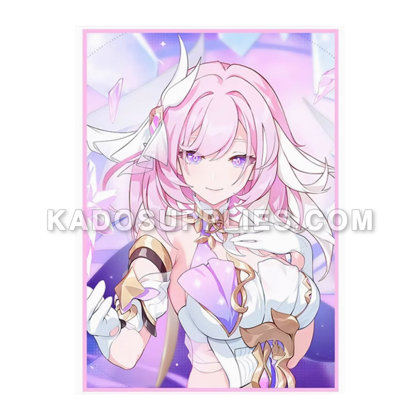 Herrscher Elysia Honkai Impact YGO Holographic Card Sleeves