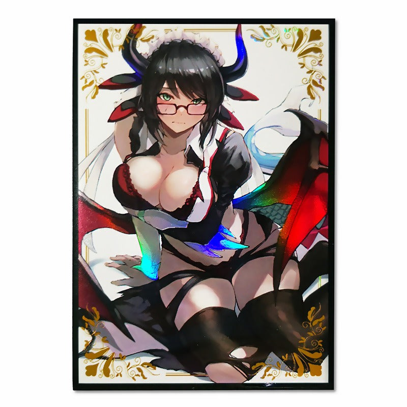 Lovely House Dragonmaid Holographic Card Sleeves