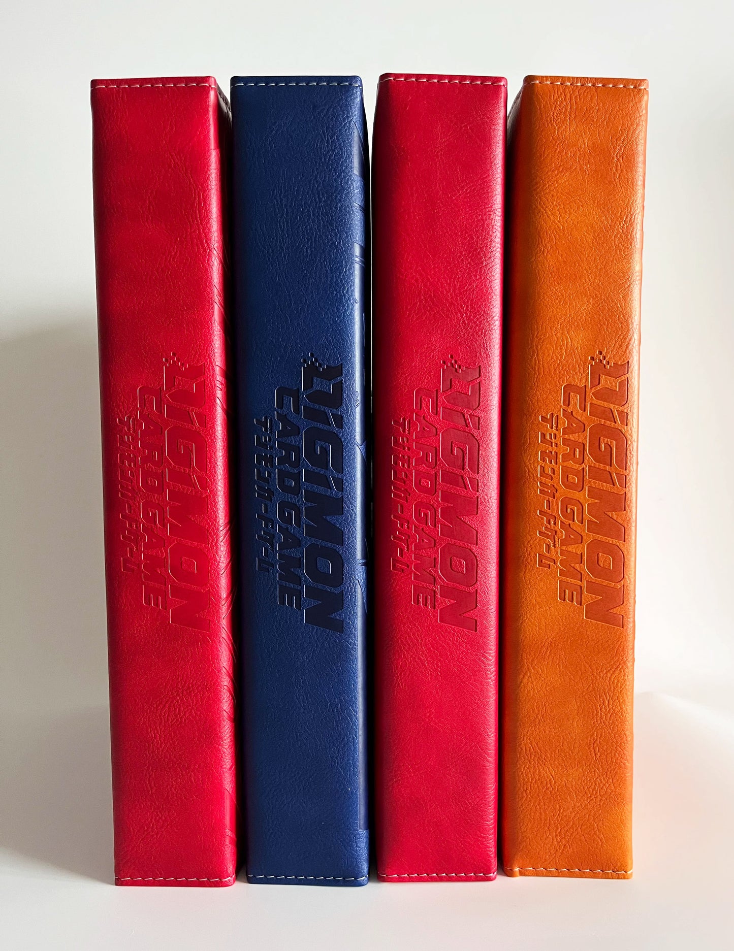 Digimon Refillable Embossed PU Leather Trade Binders