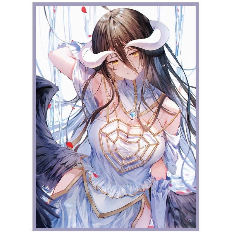 Overseer Albedo Waifu Overlord Holographic Card Sleeves