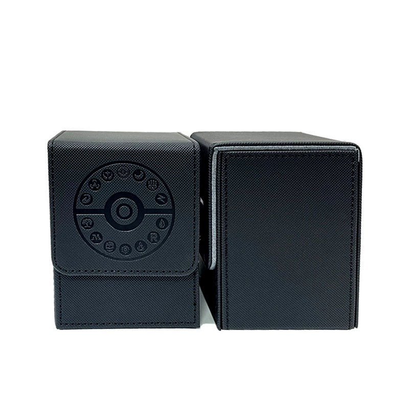 Energies & Lands Engraved PU Leather Deck Box