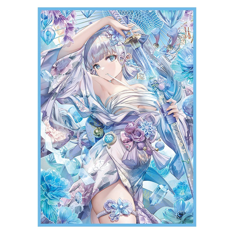 Kamisato Ayaka Genshin Impact Holographic Card Sleeves