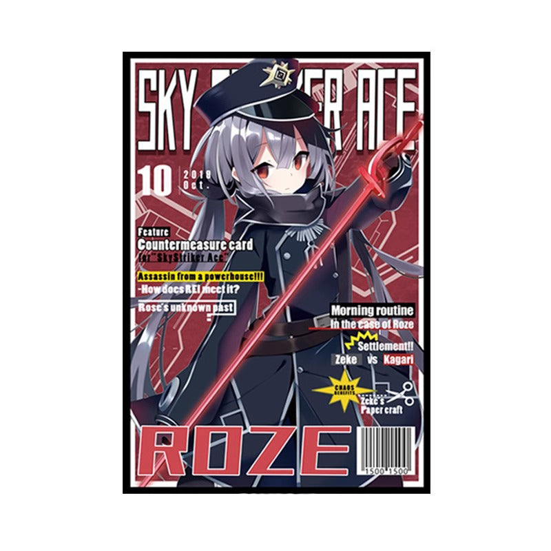 Sky Striker Raye & Roze Magazine Cover Card Sleeves