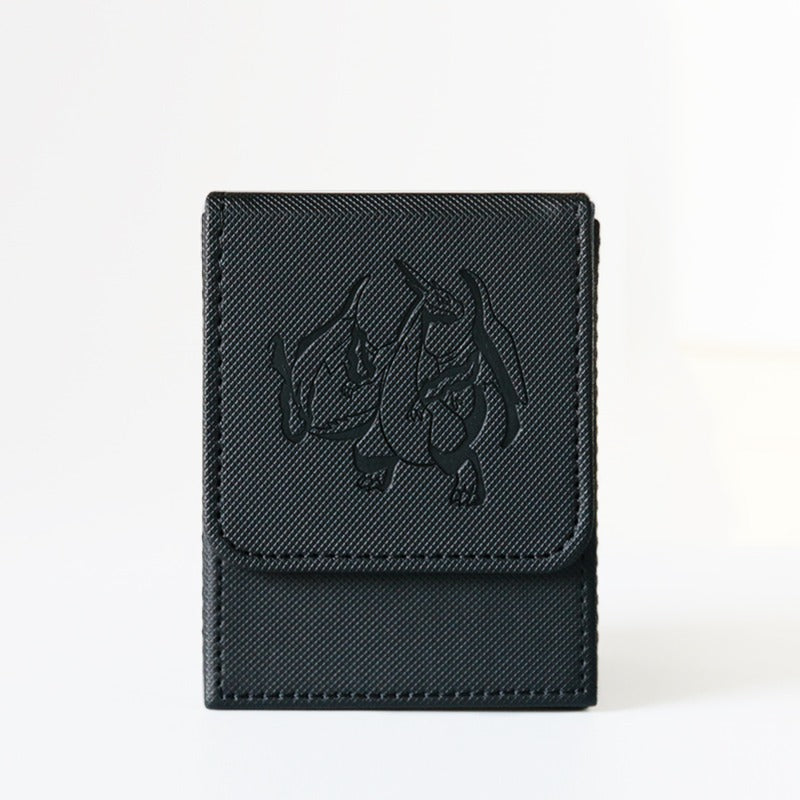 Charizard Engraved PU Leather Deck Box