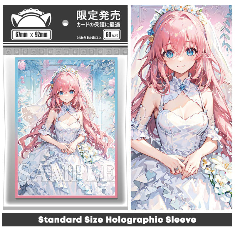 Bocchi the Rock Wedding Dress Holographic Card Sleeves
