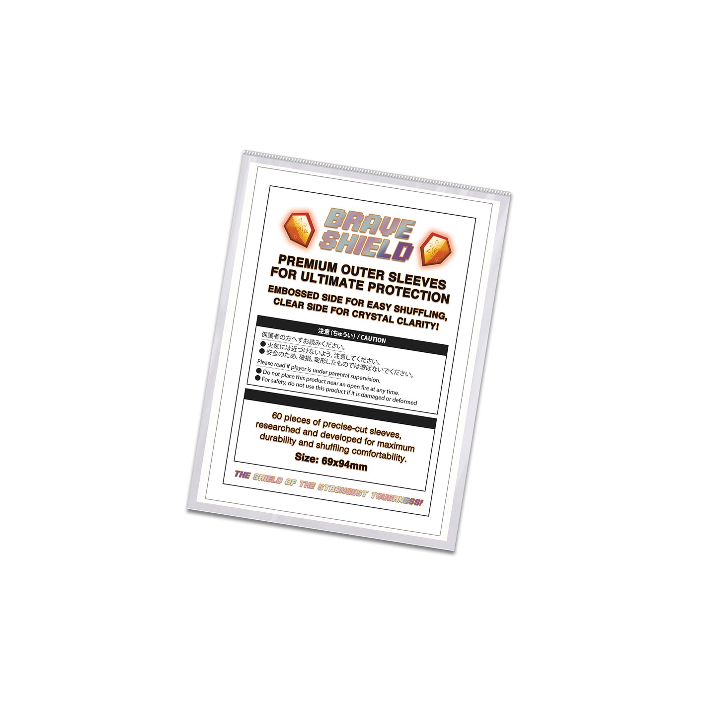 Brave Shield Premium Outer Sleeves 69x94mm