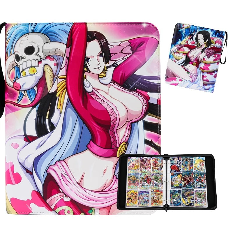Classic Boa Hancock Printed PU Leather Trade Binder