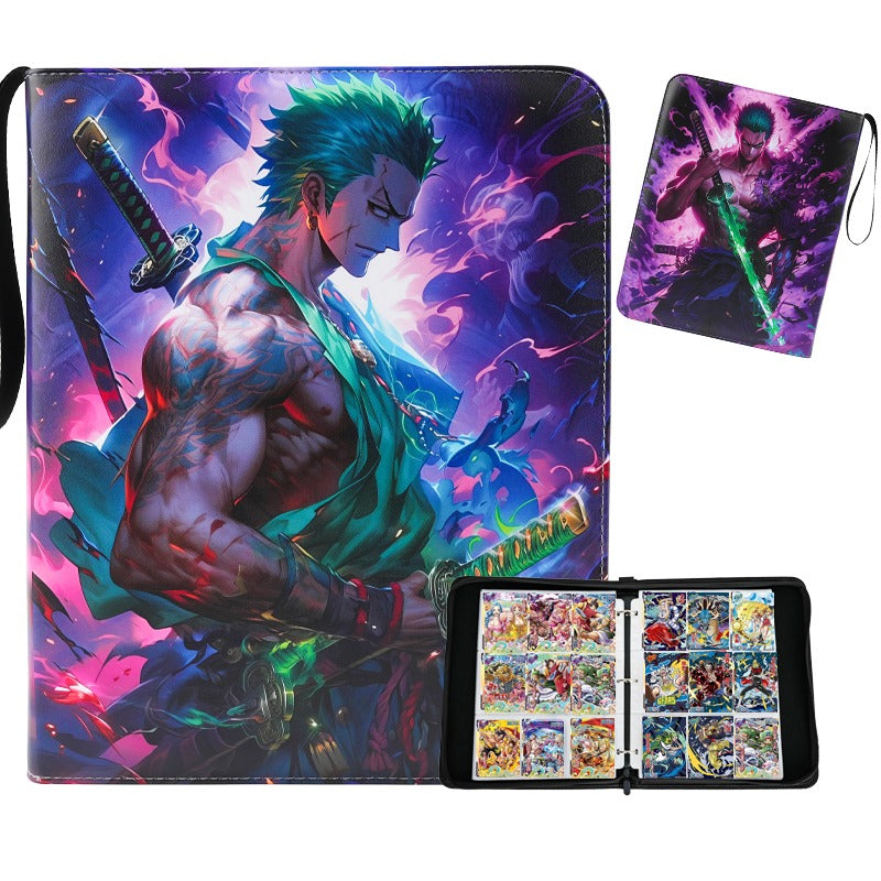 Flames of Zoro Printed PU Leather Trade Binder