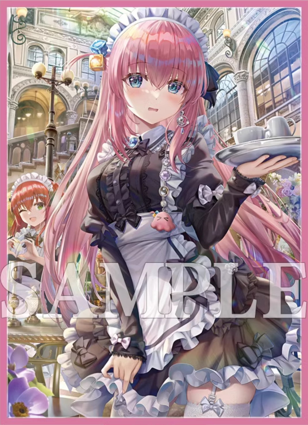 Bocchi the Rock Maid Costume Holographic Card Sleeves