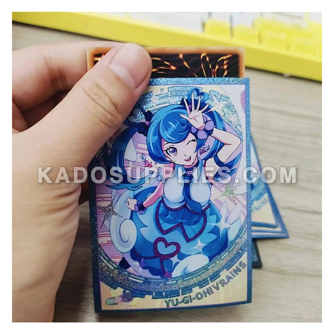 Blue Angel Zaizen Aoi YGO VRAINS Holographic Card Sleeves