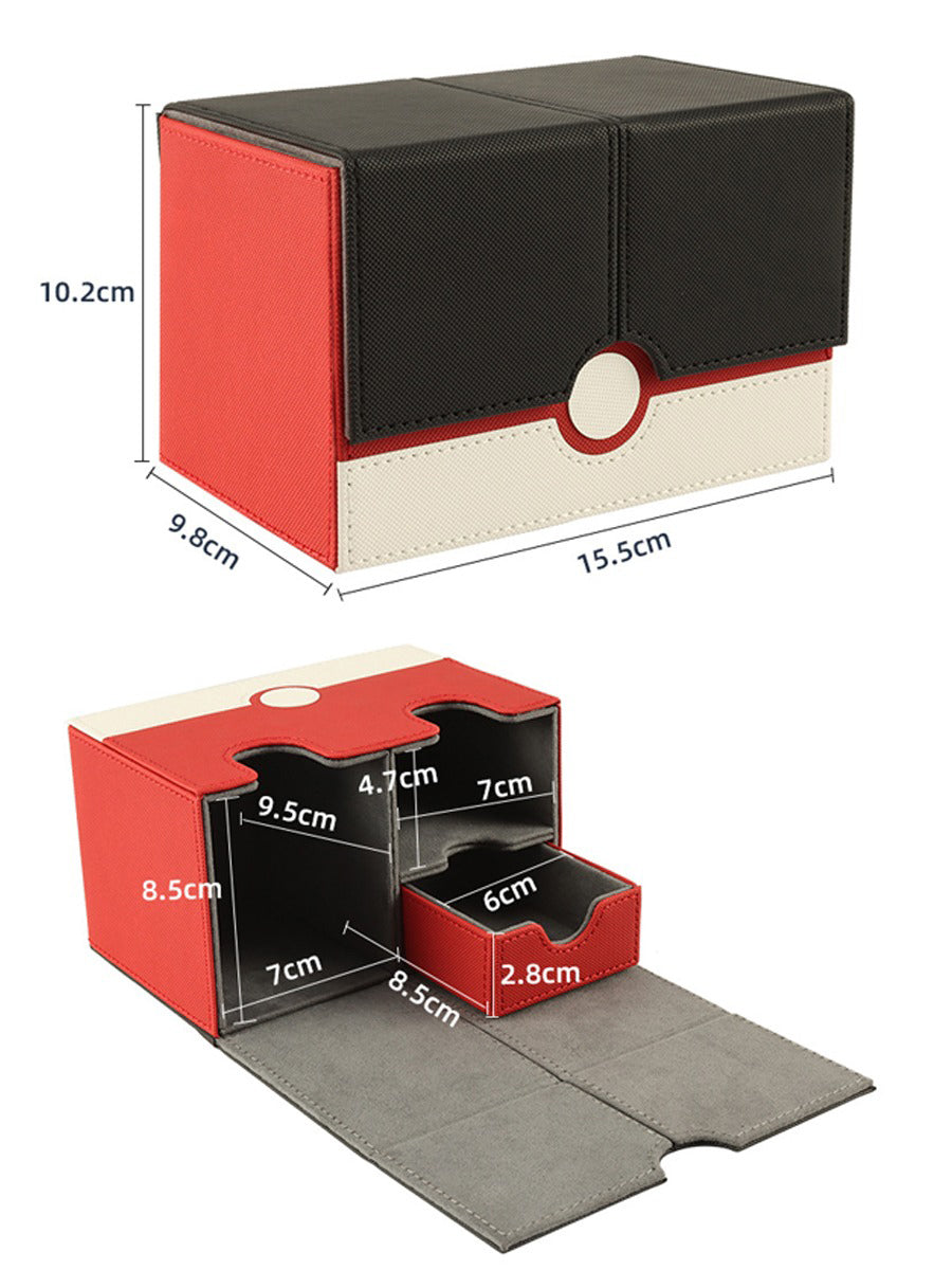 Pokeball PU Leather Deck Box