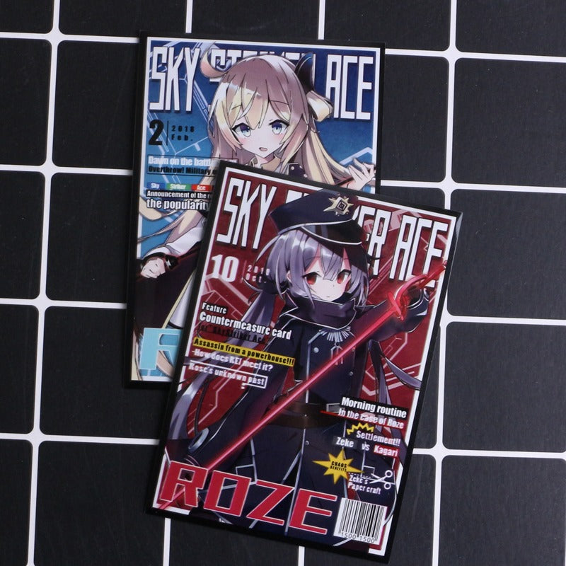 Sky Striker Raye & Roze Magazine Cover Card Sleeves