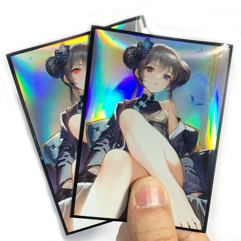 エンジェウーモン&レディデビモン ホログラムカードスリーブ