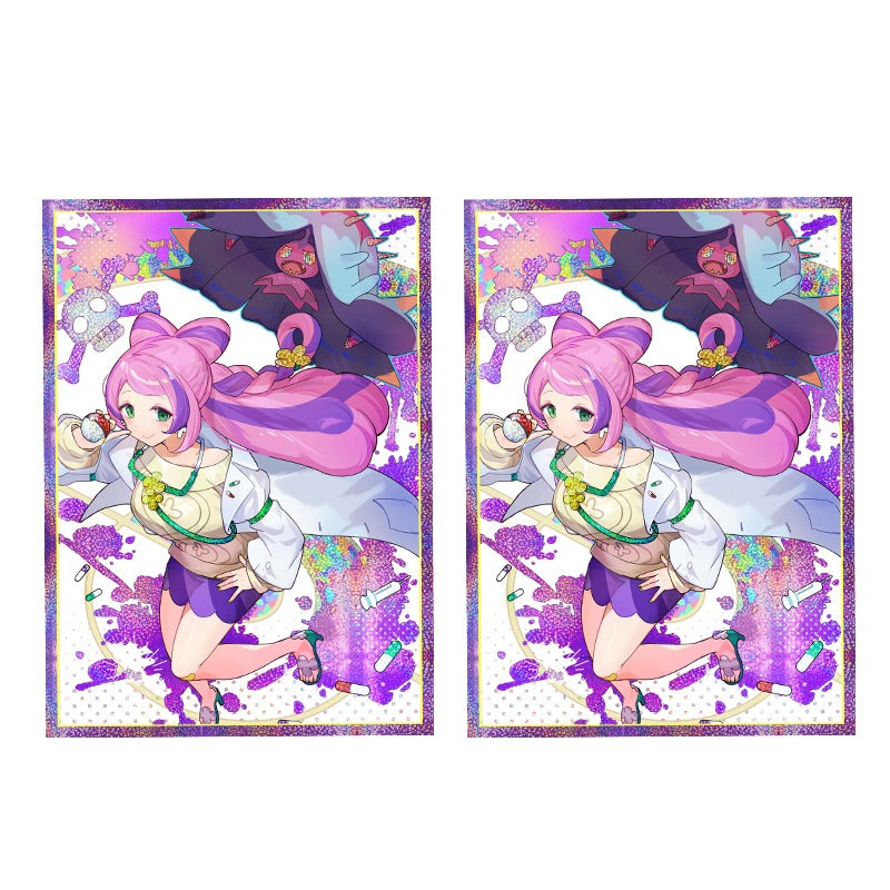 Pokemon Nurse Miriam & Mareanie Holographic Card Sleeves