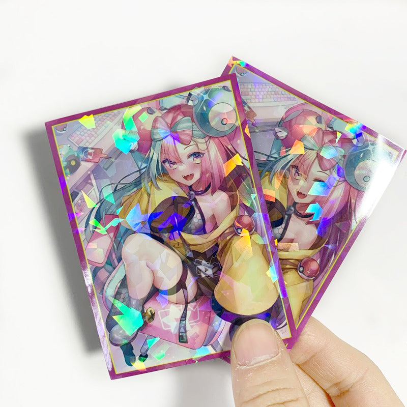 Pokemon Streamer Iono Holographic Card Sleeves