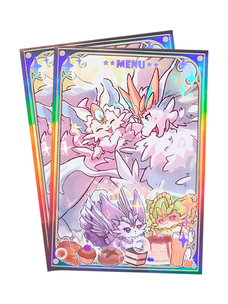 Adorable Purrely Family Holographic Card Sleeves Adorable Purrely Family Holographic Card Sleeves