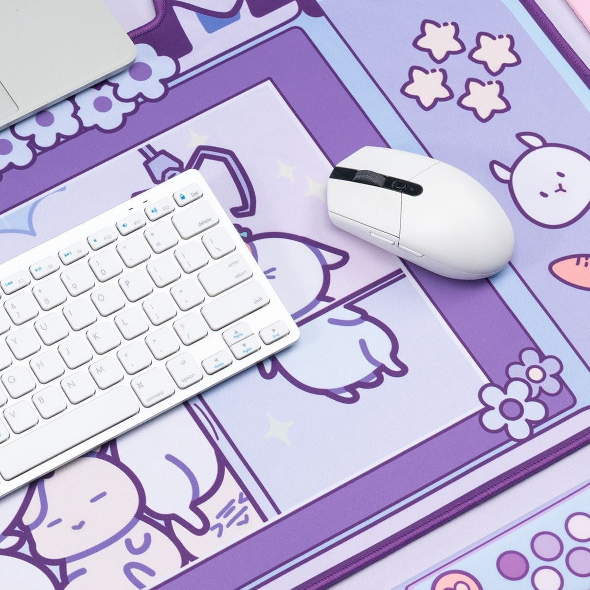 Bunnies Crane Machine Kawaii XL Gaming Mousepad Desk Mat