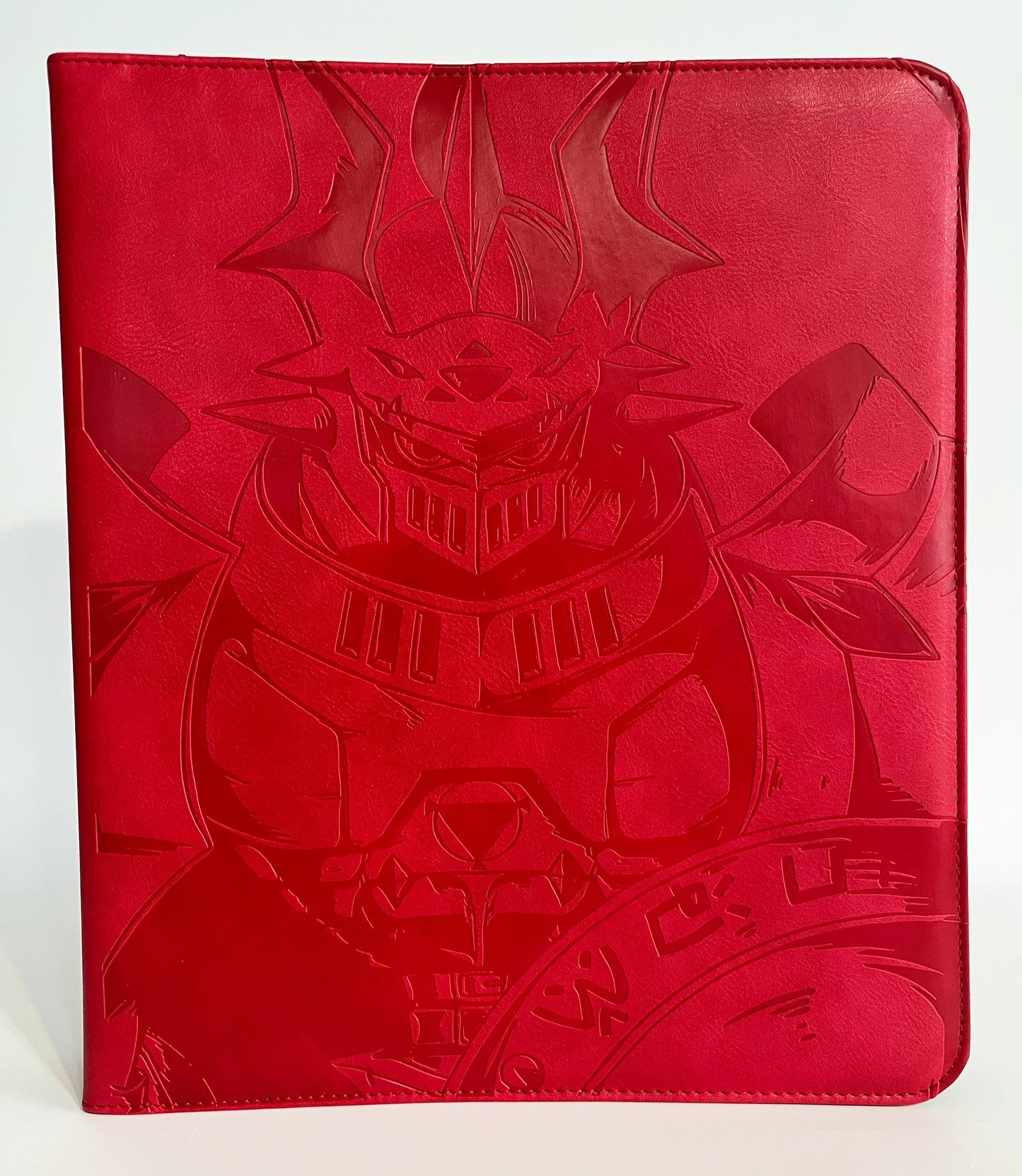 Beelzemon & Gallantmon Refillable Embossed PU Leather Trade Binders