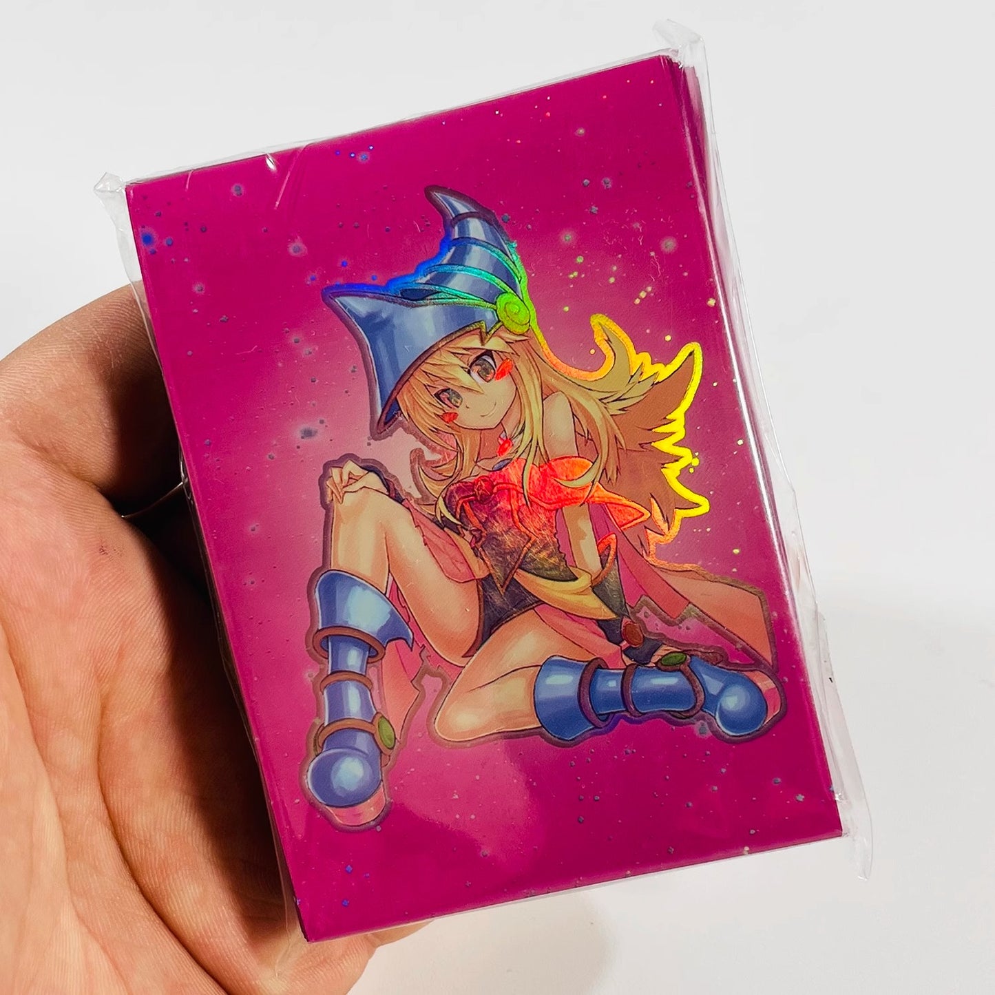 Dark Magician Girl Pink Holographic Card Sleeves