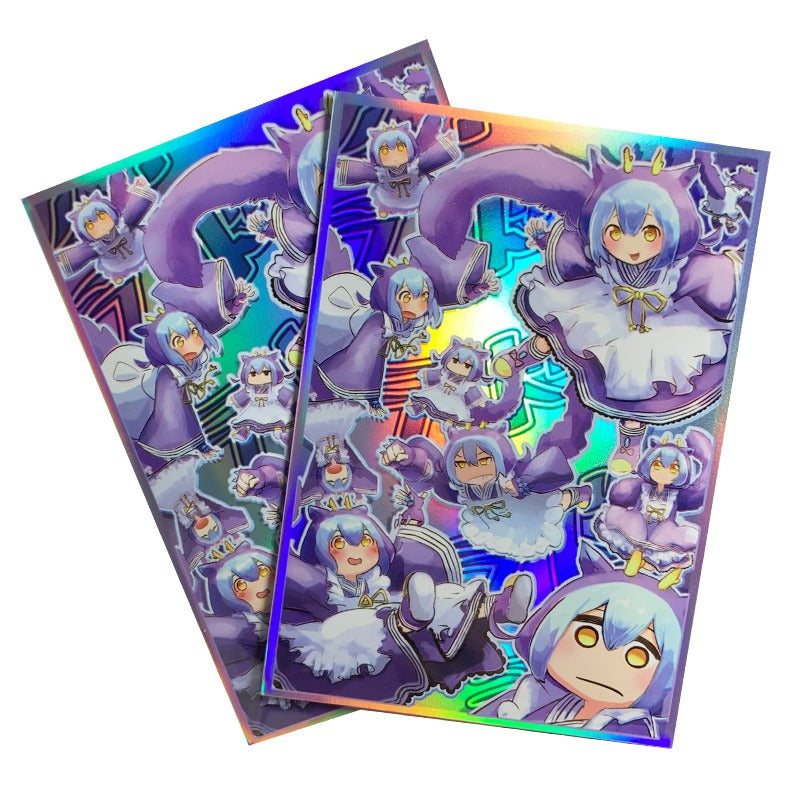Laundry Dragonmaid Cute Holographic Card Sleeves