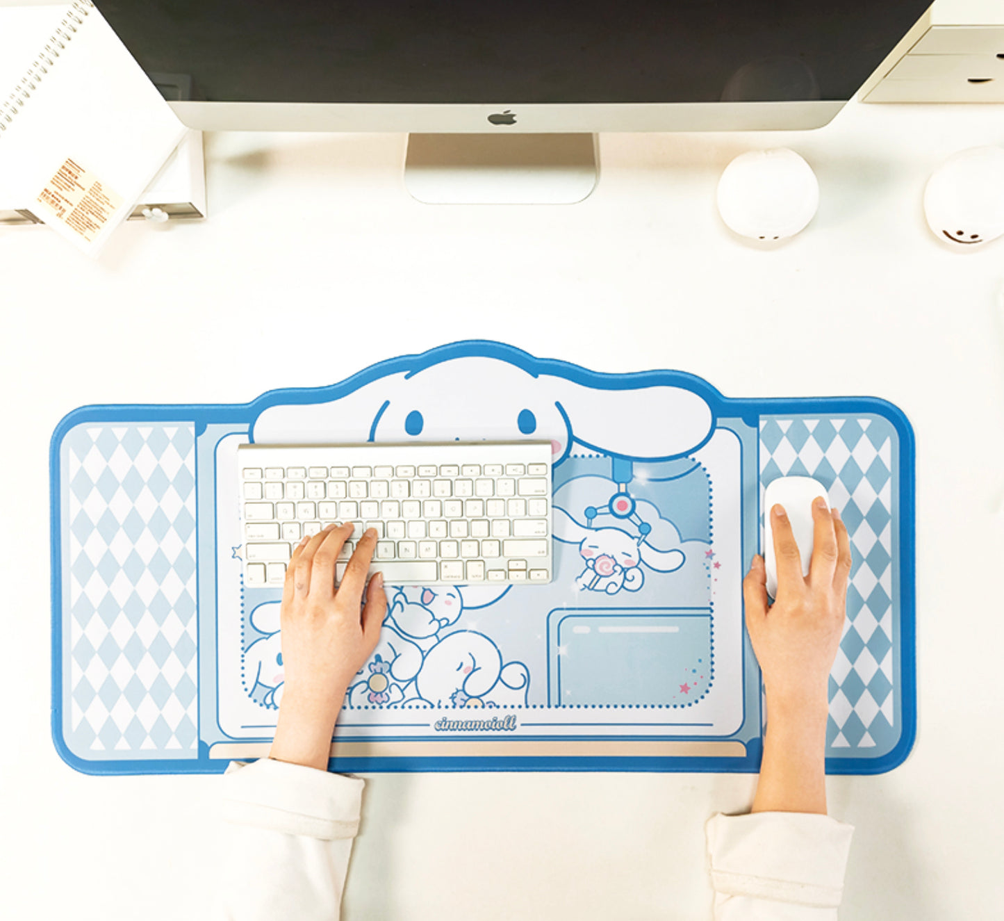 Cinnamoroll Crane Machine Kawaii XL Gaming Mousepad Desk Mat