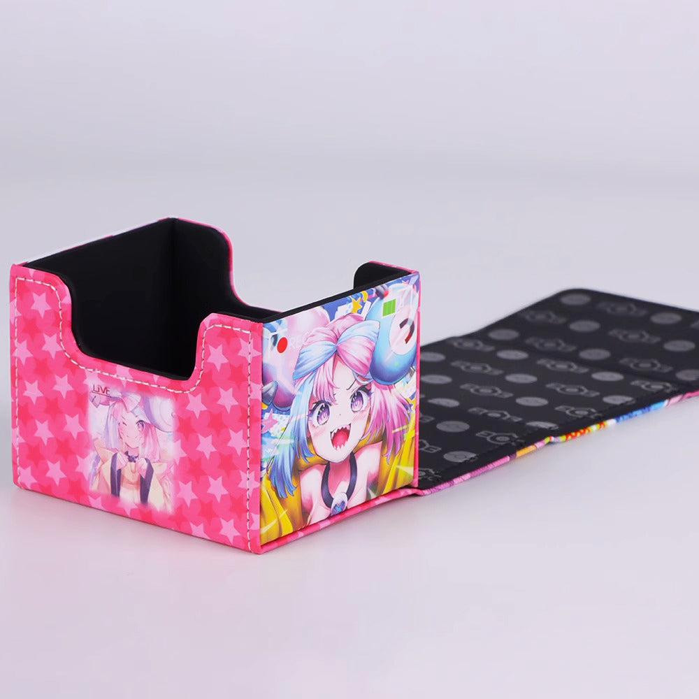 Levincia Gym Leader Iono PU Leather Deck Box