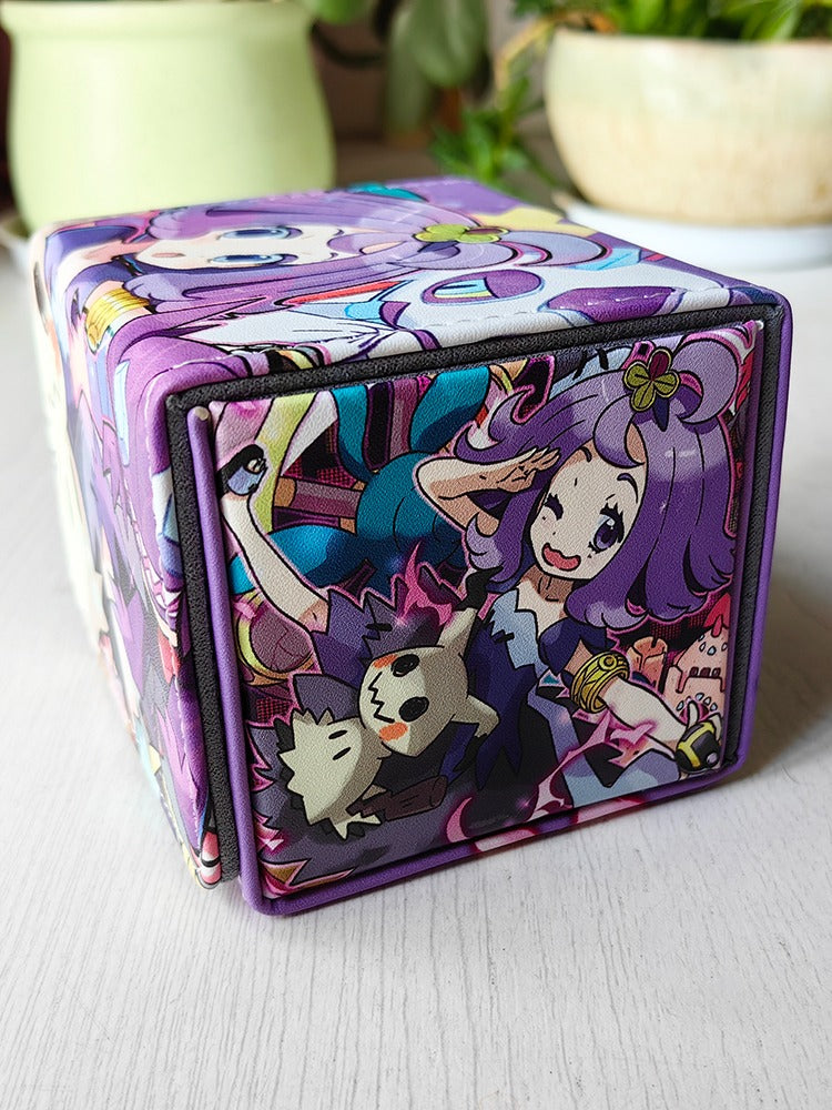 Acerola & Friends Pokemon TCG PU Leather Deck Box