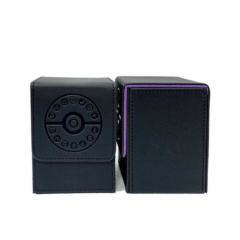 Energies & Lands Engraved PU Leather Deck Box