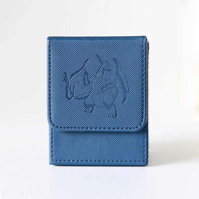 Charizard Engraved PU Leather Deck Box
