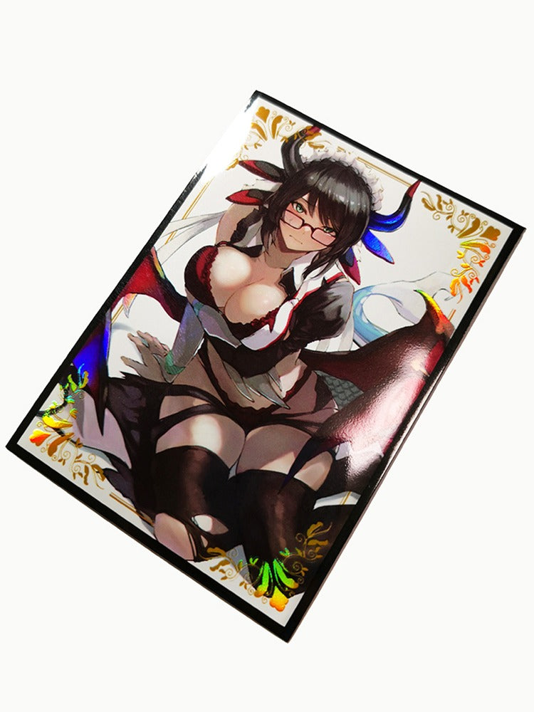 Lovely House Dragonmaid Holographic Card Sleeves