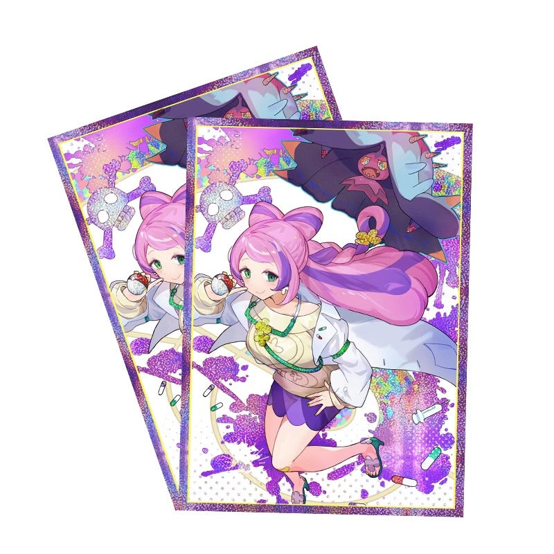 Pokemon Nurse Miriam & Mareanie Holographic Card Sleeves