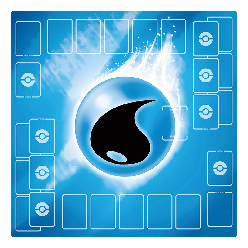 Pokemon Card Game Energy Type 2 Player Playmats