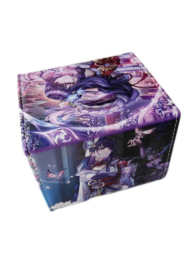 Raiden Shogun Genshin Impact PU Leather Deck Box