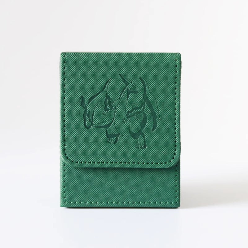 Charizard Engraved PU Leather Deck Box