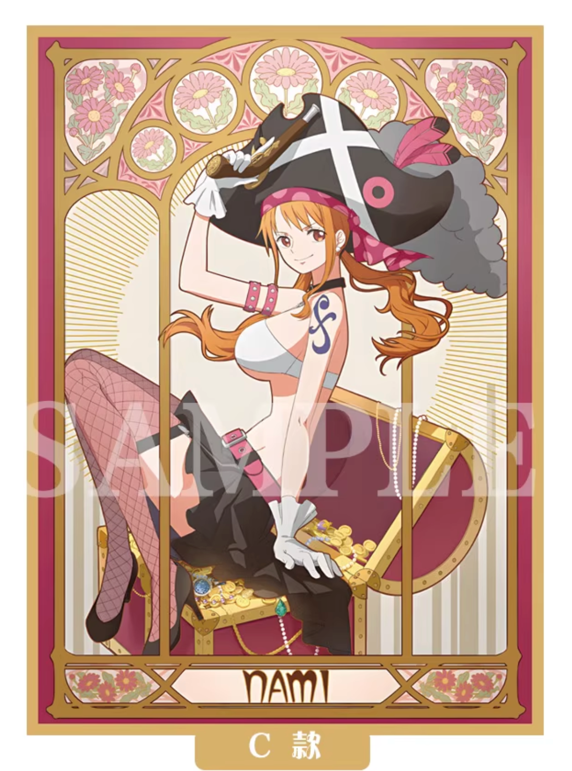 Ladies Festival One Piece Waifu Holographic Card Sleeves