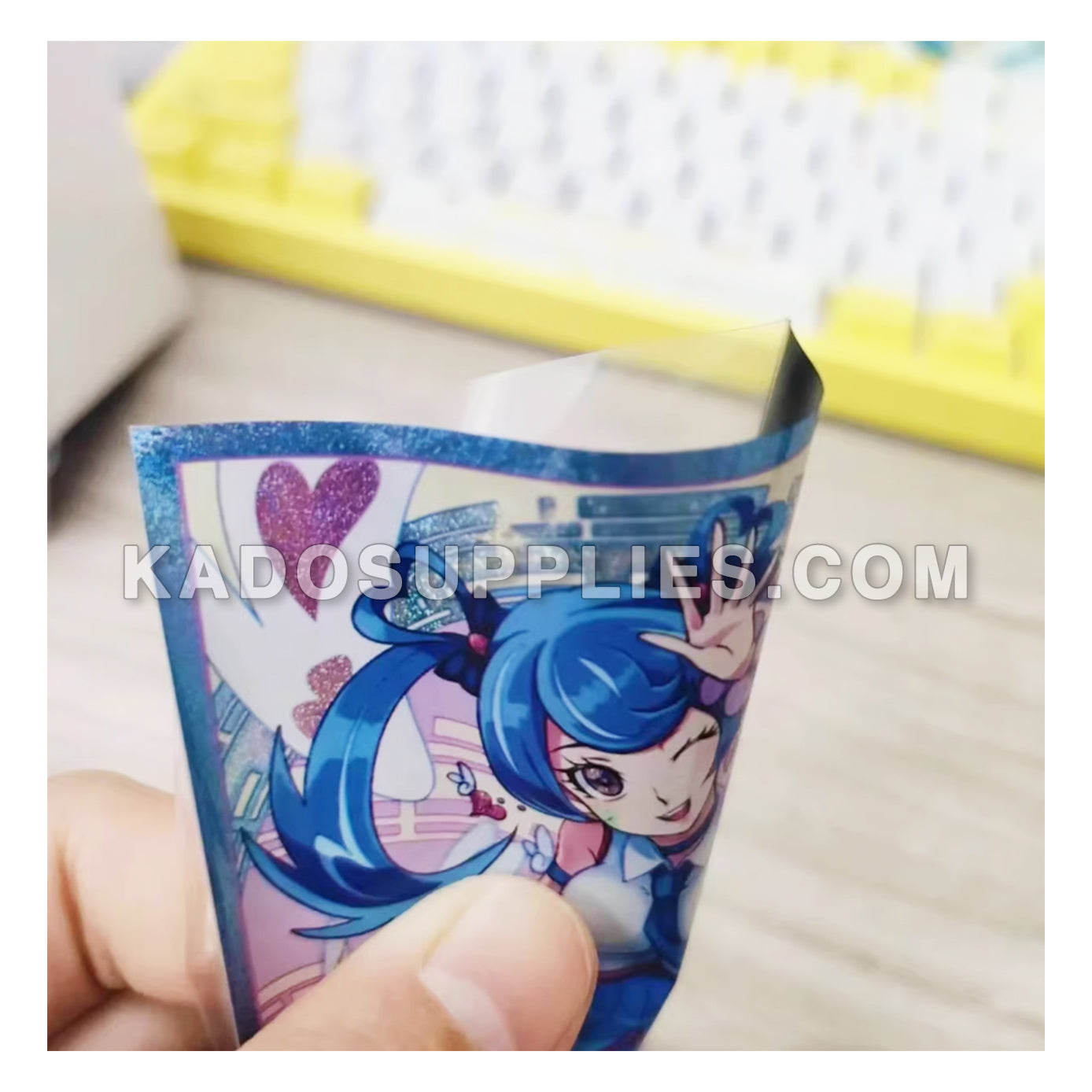 Blue Angel Zaizen Aoi YGO VRAINS Holographic Card Sleeves