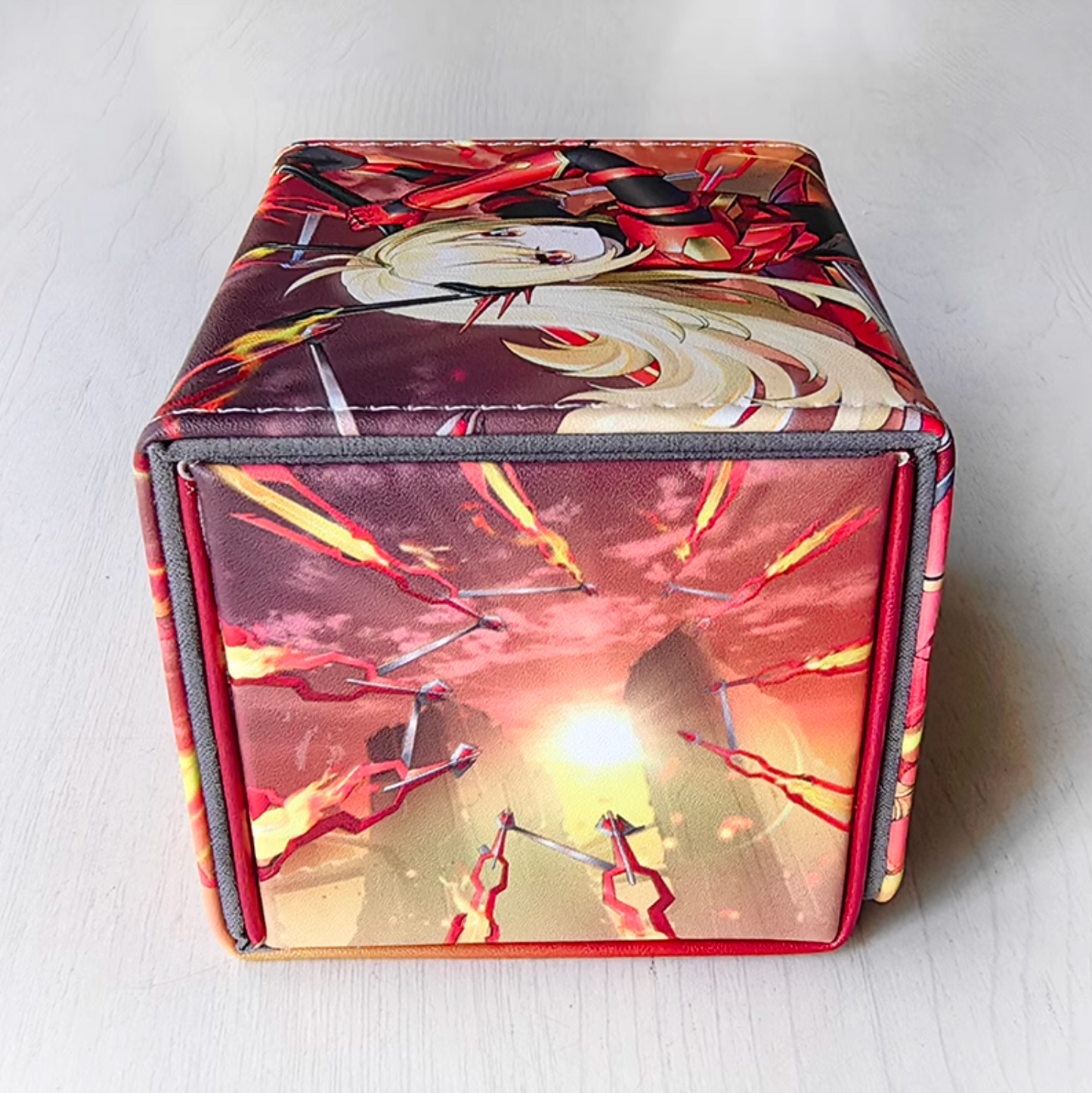 Sky Striker Ace Kagari Yu-Gi-Oh PU Leather Deck Box